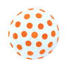 Golf Balls - Polka Orange / White & White / Orange