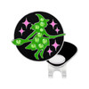 Wicked Witch Green Ball Marker with Swarovski Crystals | Hat Clip Included