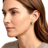 2-in-1 Swarovski Vintage Crystal Heart Drop Earrings | Removable Charm Studs