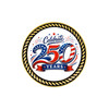USA 250th Anniversary Ball Marker with Braided Rim