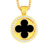 Chameleon Gold Magnetic Necklace with Interchangeable Flora Ball Marker - Choose Your Color