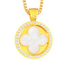Chameleon Gold Magnetic Necklace with Interchangeable Flora Ball Marker - Choose Your Color