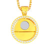 Chameleon Gold Magnetic Necklace with Interchangeable Flora Ball Marker - Choose Your Color