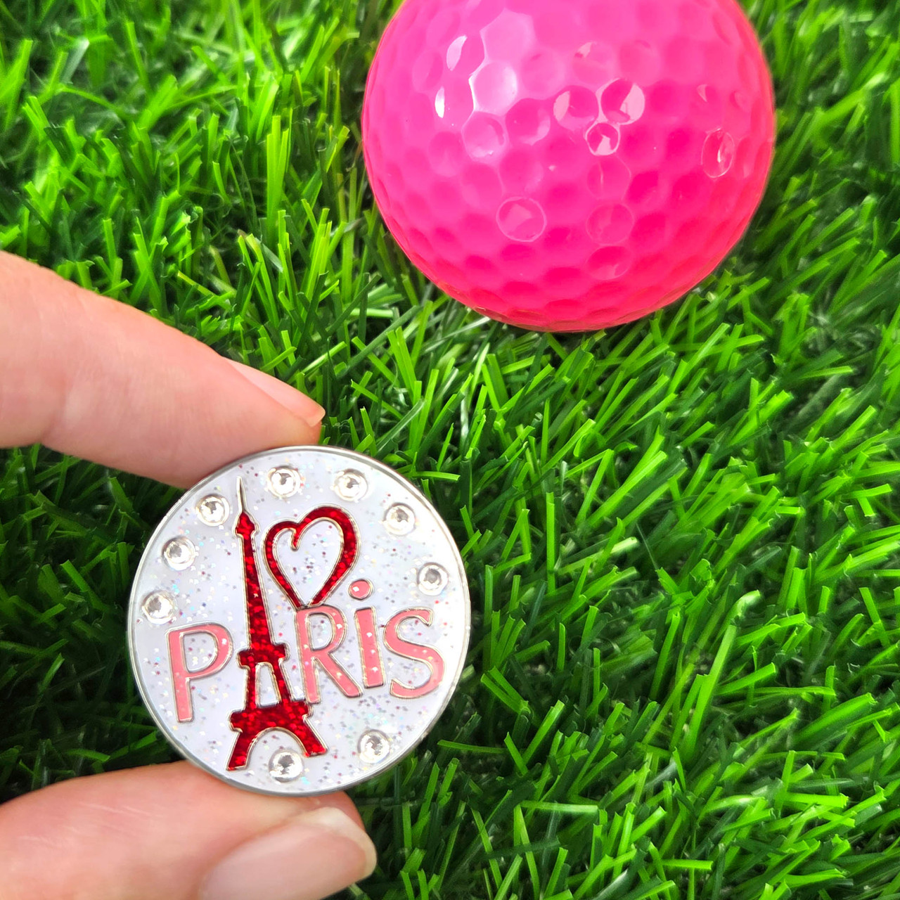 Navika I Love Paris Ball Marker - Thumbnail 3