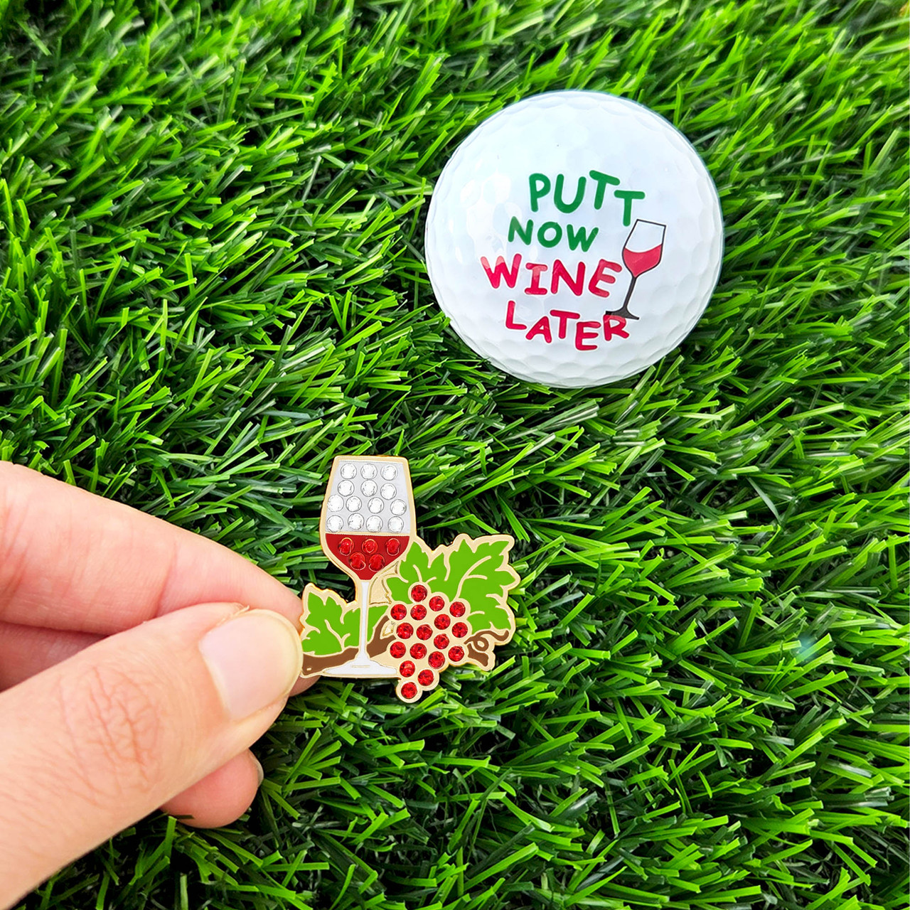 Navika Wine Anyone Ball Marker - Thumbnail 4