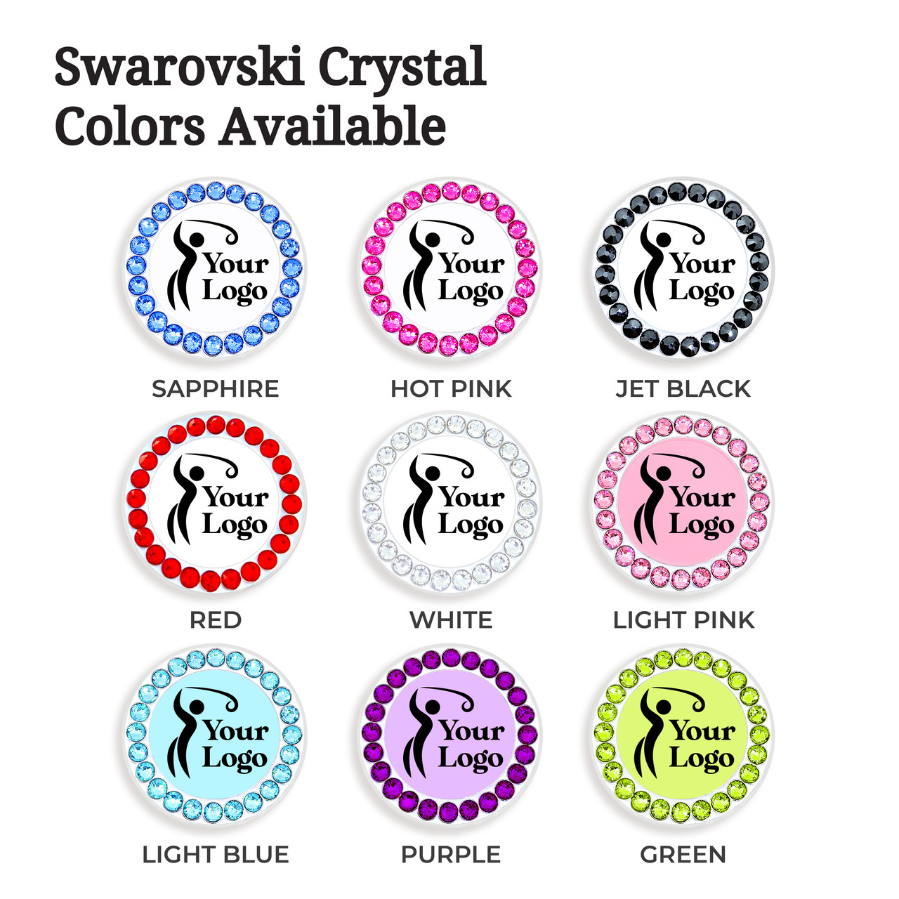 Navika Swarovski Crystal Ball Marker