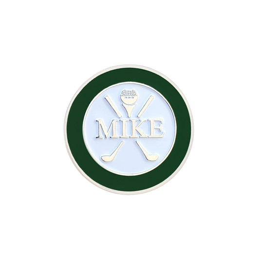 "Mike" Ball Marker with Hat Clip | Set Of 2