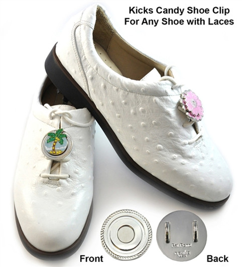Classic Lady Glitzy Magnetic Kicks Candy Shoe Ball Marker