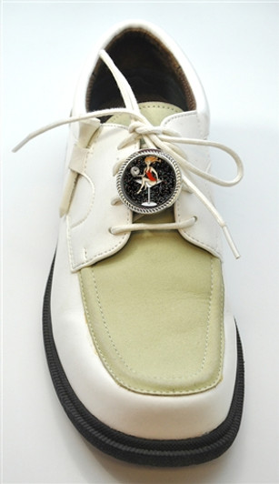 Golfaholic Glitzy Magnetic Kicks Candy Shoe Ball Marker