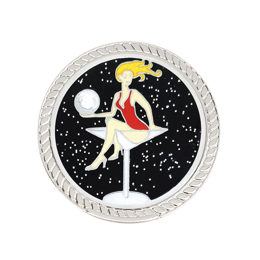 Golfaholic Glitzy Magnetic Kicks Candy Shoe Ball Marker