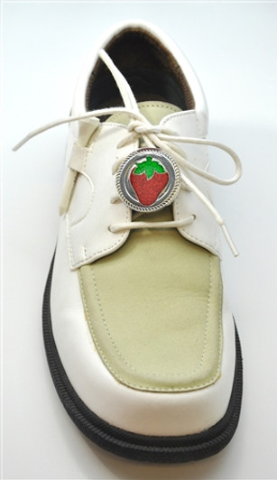 Strawberry Glitzy Magnetic Kicks Candy Shoe Ball Marker