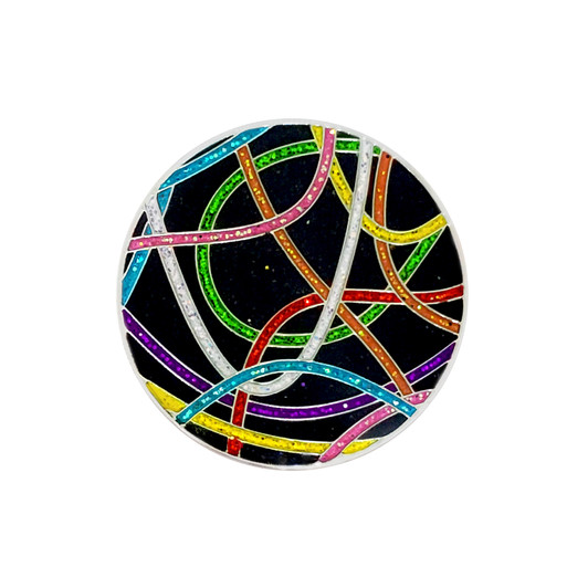 Loudmouth Scribblz Glitzy Kicks Candy Shoe Ball Marker