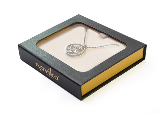 Necklace - Golf Angel Necklace - Silver