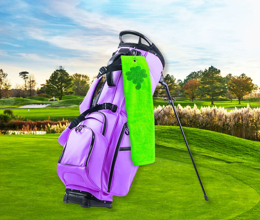 19th Hole Crystal Golf Towel