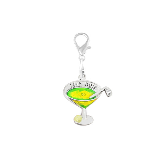 Zipper Pulls with Golf Charms
