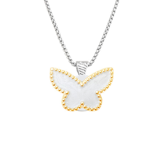 Butterfly Ball Marker on Serenity Magnetic Necklace - Choose your Color