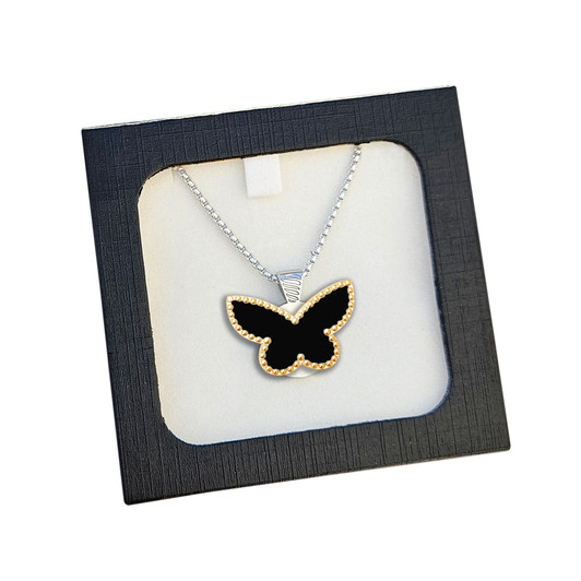 Butterfly Ball Marker on Serenity Magnetic Necklace - Choose your Color