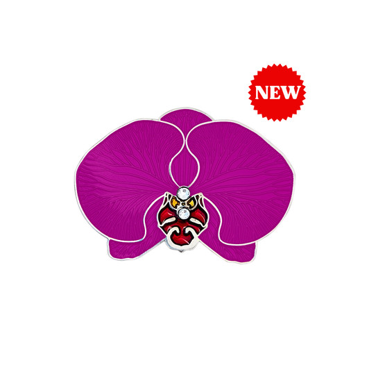 Orchid Purple Ball Marker with Hat Clip