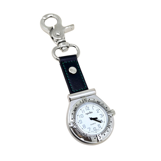 Men's Watch With Black Leather Strap | Quartz Movement