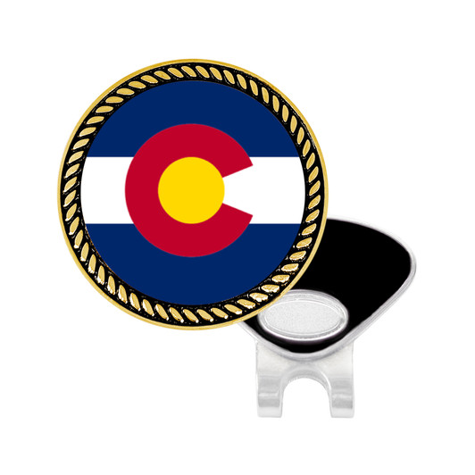 Colorado State Flag Ball Marker