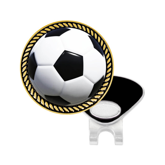 Soccer Ball Marker with Hat Clip
