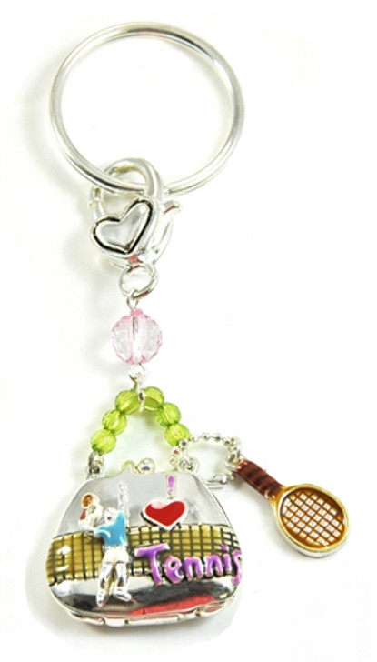 SATTCHI バッグチャーム・キーチェーン Knot Tennis Bag Charm Tennis Bag Charm Key Chain