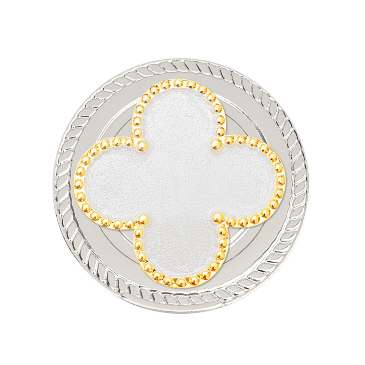 Flora Ball Marker on Magnetic Kicks Candy Shoe Clip - Choose Your Color