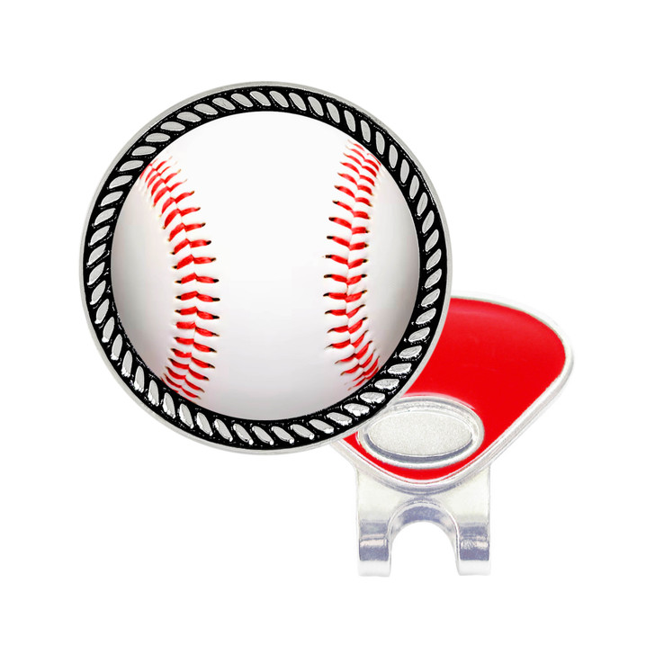 Baseball Ball Marker with Hat Clip