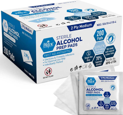 Alcohol Pads 200 pack