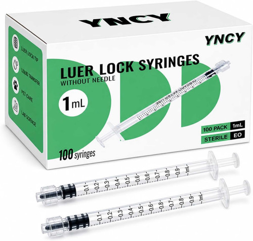 BamaMax™ Luer Lock 1mL Syring