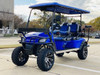 Electric Dynamic Enforcer Limo Golf Cart - BLUE