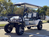 Electric Dynamic Enforcer Limo Golf Cart -WHITE