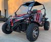 TrailMaster Cheetah 300EX Go Kart Red Front side