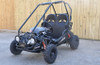 TrailMaster Mini XRX+ (Plus) Upgraded Go Kart with Bigger Tires, Frame, Wider Seat - BLACK