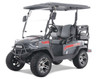 Tao Motor Champion TA 2+2 (Champ) Electric Golf Cart, Aluminum Alloy Wheels Large Colorful TFT Display - Black