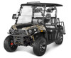 NEW VITACCI ELECTRIC GOLF CART ROVER AUTOMATIC COMES WITH LED BAR WINDSHIELD  - CAMO
