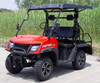 Rps SSV300-G 200Cc Golf Cart, Single Cylinder, Four Stroke, Forced Air And Oil Cooling, Balance Shaft - Red