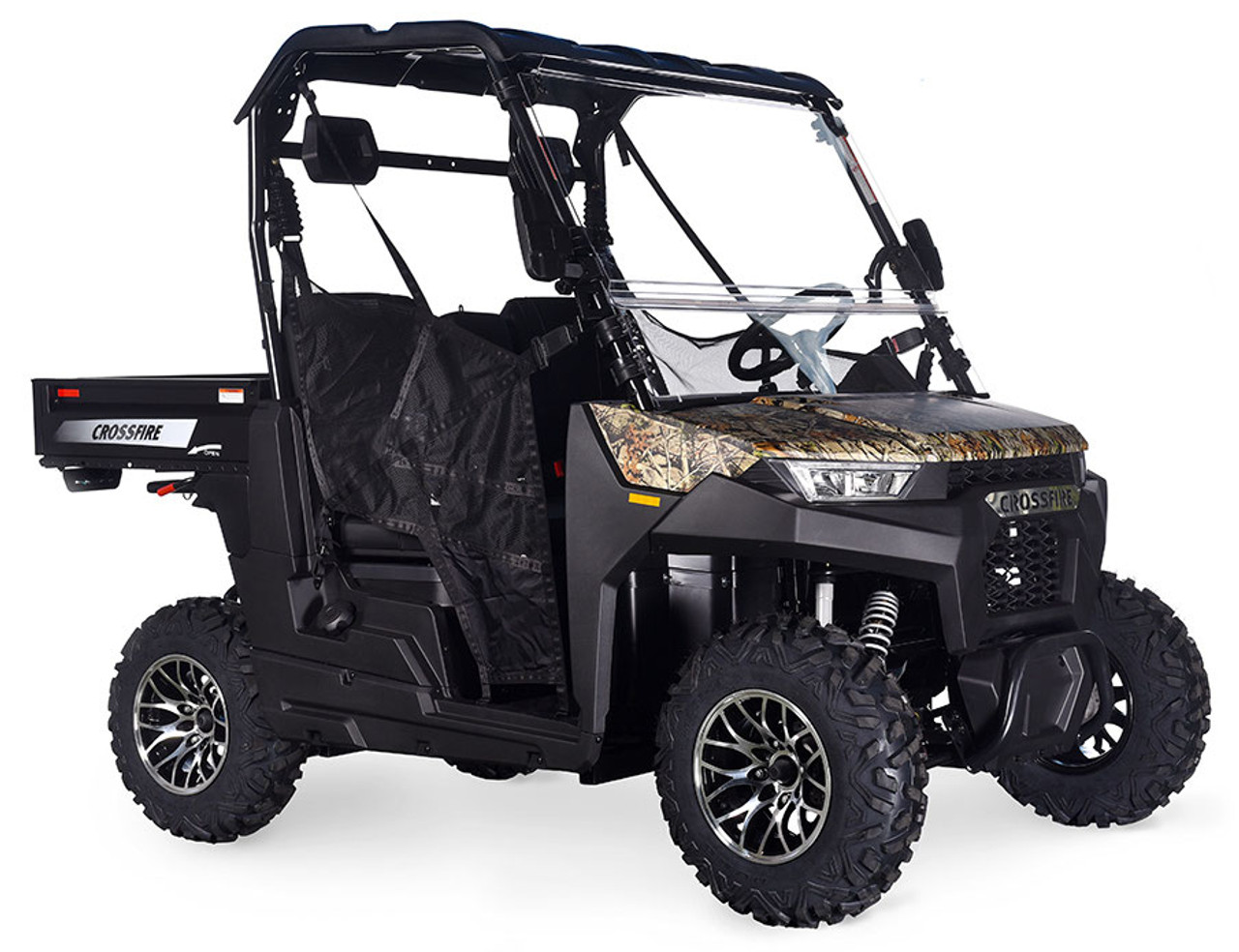 New Crossfire 200 EFI - Dump Bed UTV Free windshield - Fully Assembled and Tested