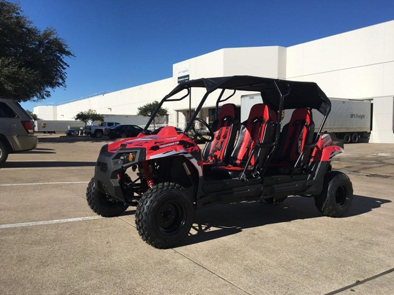 TrailMaster Challenger4 200 4-stroke, Single Cylinder, Air Cooled Four Seater UTV