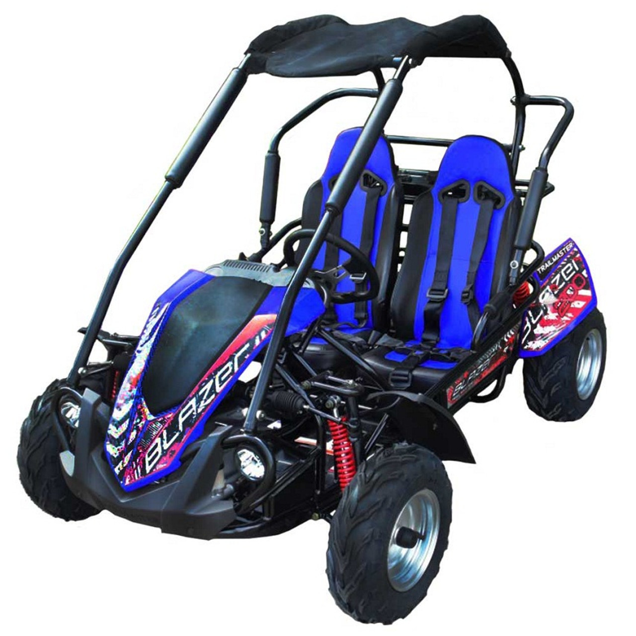 TrailMaster Blazer 200R, Air Cooled 4-Stroke, Single Cylinder Go Kart - Fully Assembled and Tested