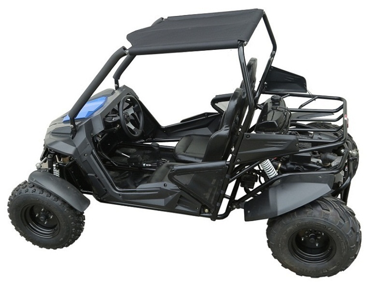 New TrailMaster Cheetah 200E Go Kart, 4-Stroke, Single Cylinder, Air Cooled, Automatic With Reverse - SIDE VIEW