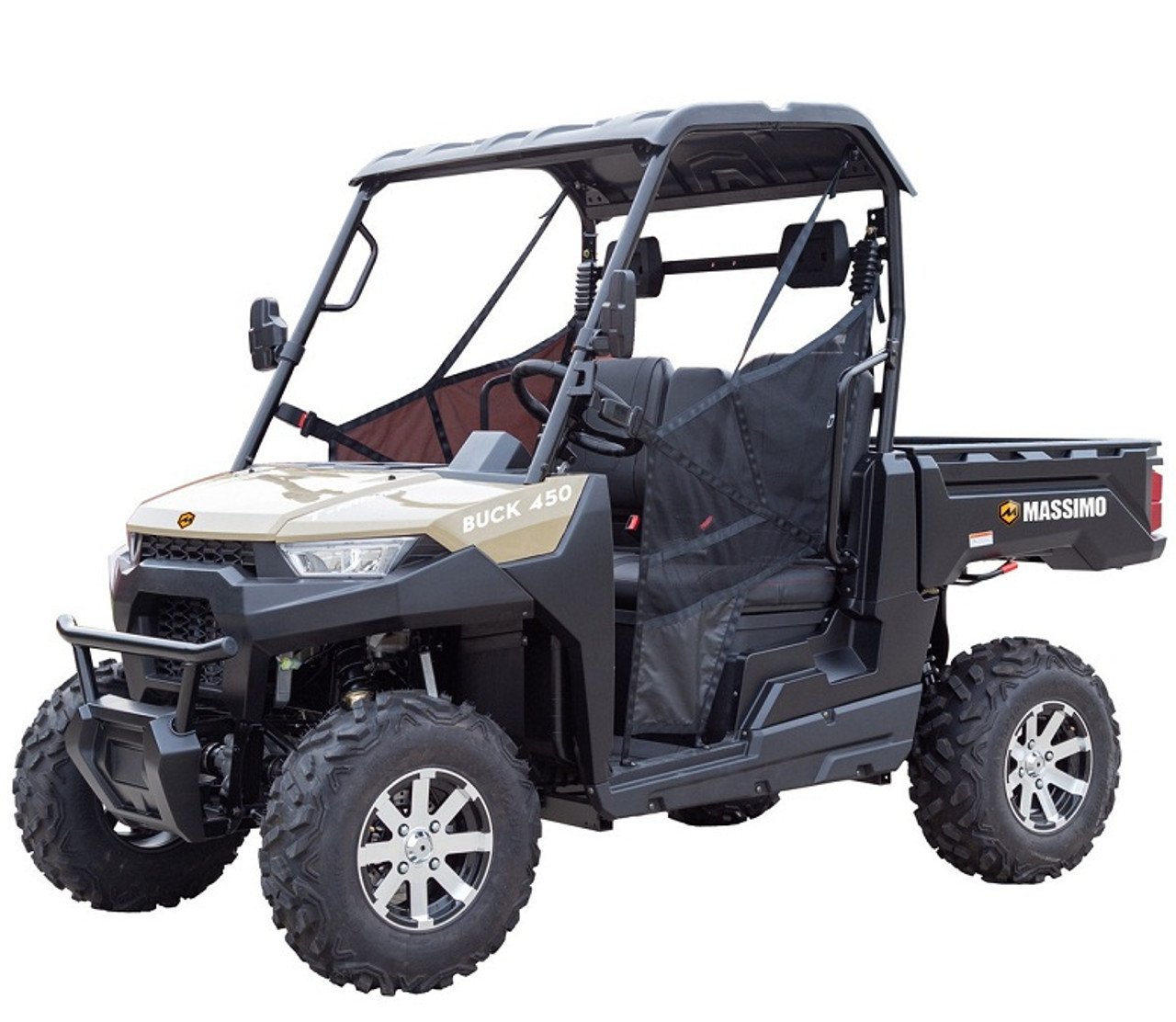 New Massimo Buck 450 On demand 4WD with locking differential Automatic CVT shaft driven transmission