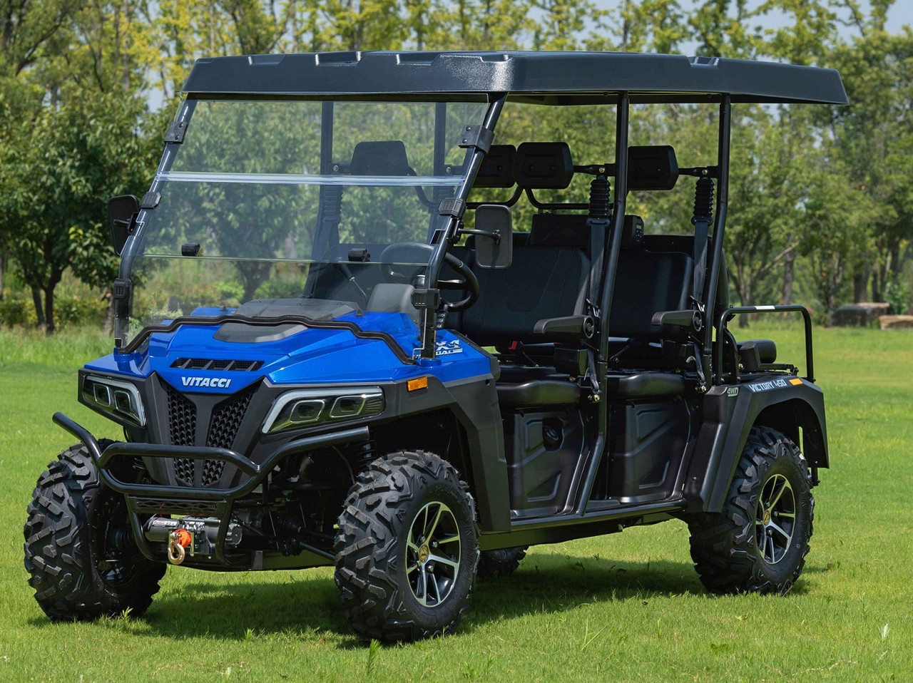 Vitacci Victory 450 Max Dlx 6-Seater Golf cart, Single cylinder, four stroke, water cool - Blue