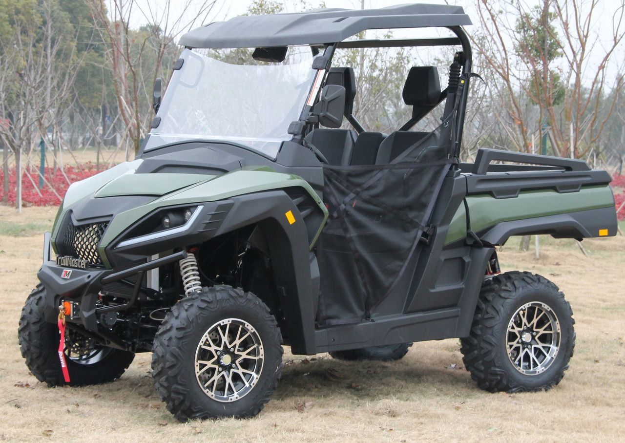 Trailmaster Panther 550Cc Utv, Automatic with locking differential, single cylinder, liquid cooled - Green