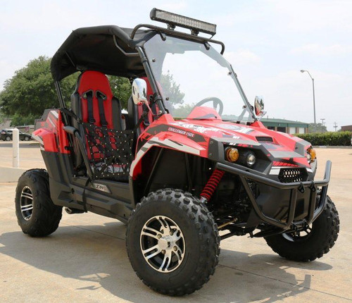 Trailmaster Challenger 300EX EFI UTV / Side-by-Side All The Extras, Push Bar, Wind Shield