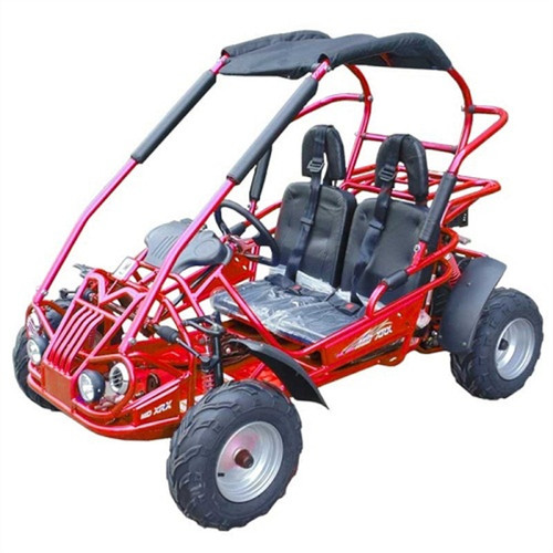 TrailMaster Mid XRX/R, 4-Stroke, Single Cylinder, Air Cooled Go Kart - Red