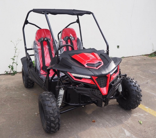 New Trailmaster Cheetah 8 Go Kart, 7.5 Hp Ail Cooled Engine Fully Automatic With Reverse - Red