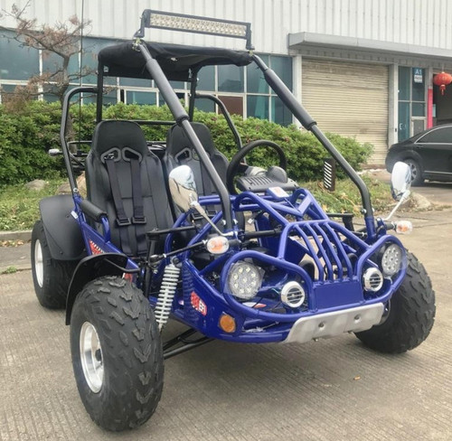 New TrailMaster 200E XRX (EFI) Go Kart, 168.9cc Fully Automatic, Electric Start, Kill Switch - BLUE