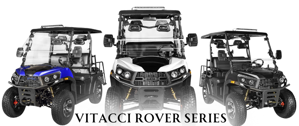 Discover Luxury on the Greens: Introducing the Vitacci Rover Golf Cars