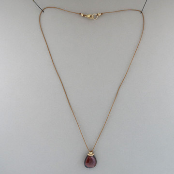 rose cut - garnet - cake jewelry